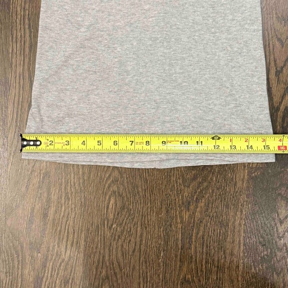 NWT Vince Womens Ribbed Sleeveless Scoop Neck Tank Top Gray Size L - Picture 4 of 9